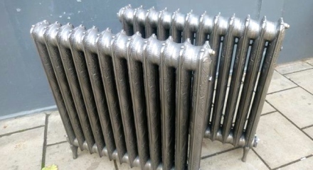 Decorative cast iron radiators